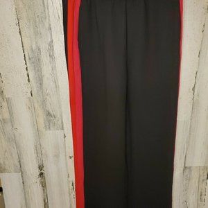 NWT Women's Zara TRF Collection Black Side Striped